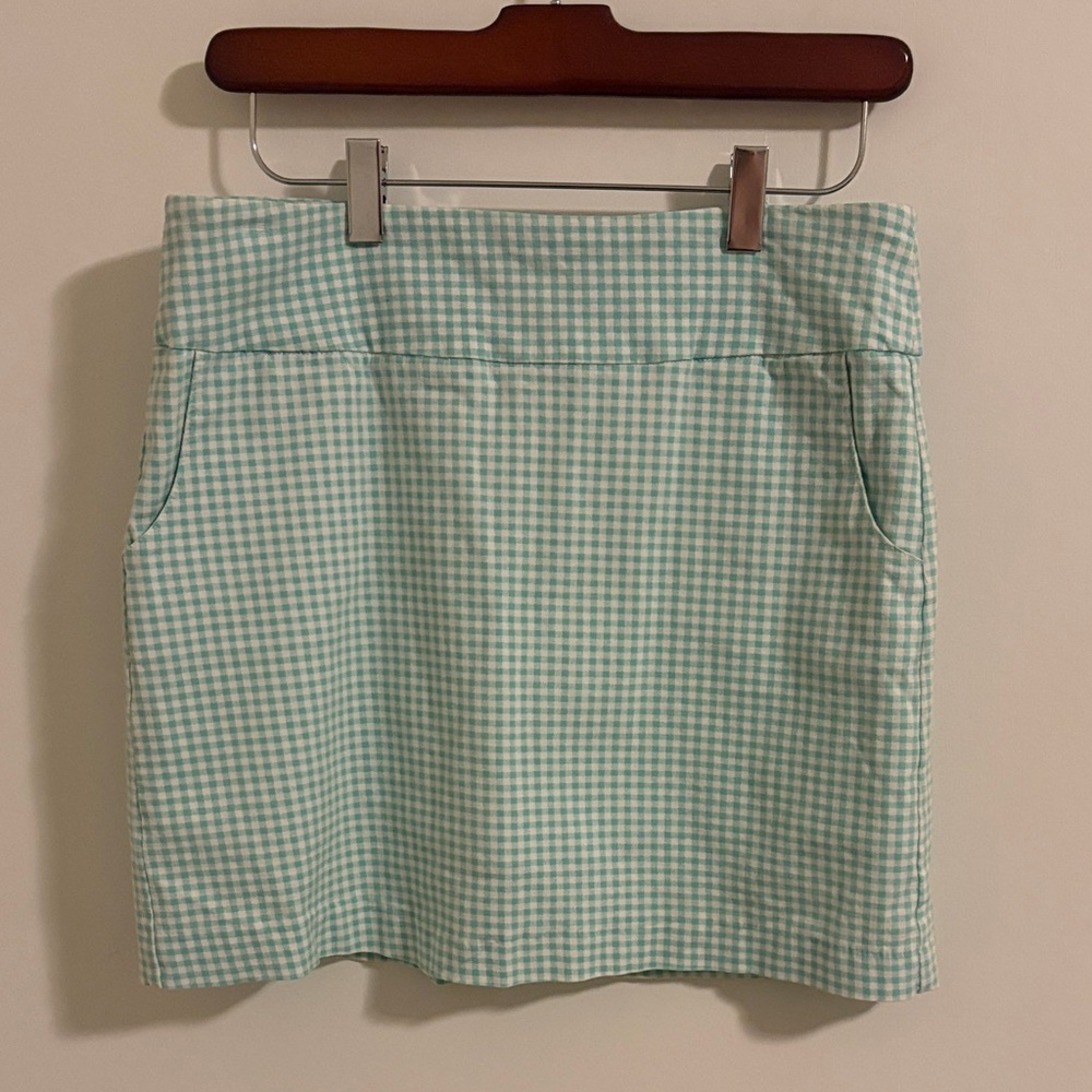Zac and Rachel gingham skort